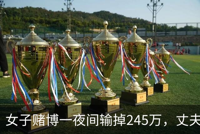 女子赌博一夜间输掉245万，丈夫只是问了一句，她拿起菜刀追着砍