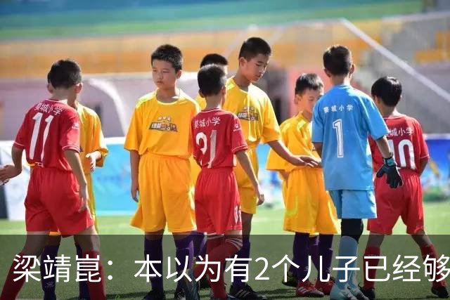 梁靖崑：本以为有2个儿子已经够幸福，没成想，现在幸福又升级了
